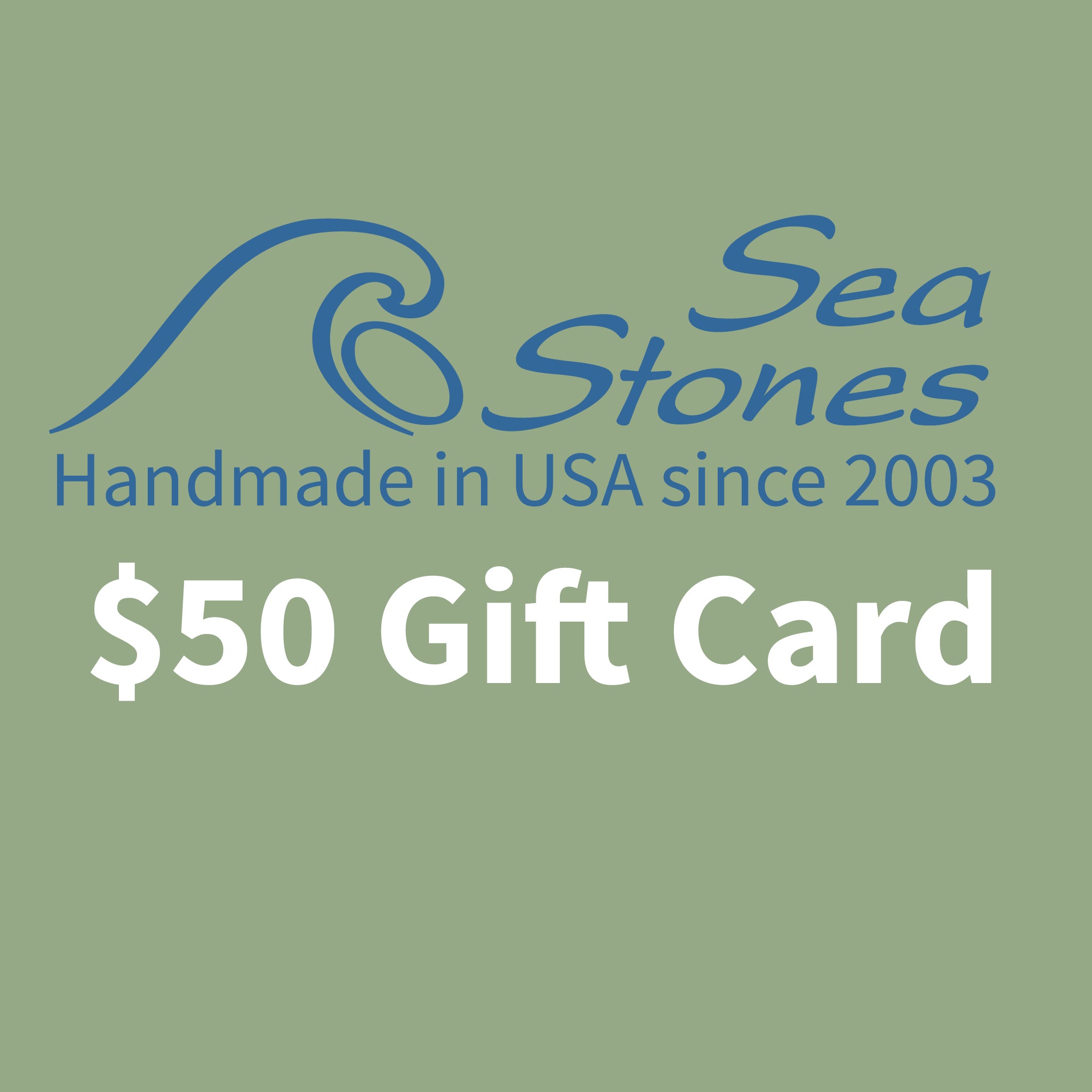 Sea Stones $50 Gift Card