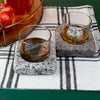 Cool Coasters Granite Chilling Set with Granite Whiskey Stone with Bourbon and Apples