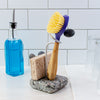 Embrace Dish Brush and Sponge Holder with Pint Glasses