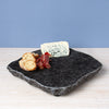 Chiseled Edge Granite Cheese Board with Cheese, Bread, and Meat