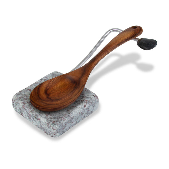 Nestle Granite Spoon Rest with Wooden Spoon