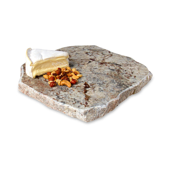 Chillable Serving Tray Lazy Susan with Cheese and Nuts