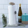 Helping Hand Granite Stone Aluminum Paper Towel Holder with Wine and Herbs