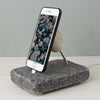 Rock Dock Natural Phone Charging Dock with Iphone