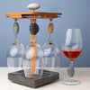 Pirouette Touchstone Wine Glas Pirouette Holder with four Touchstone Wine Glasses